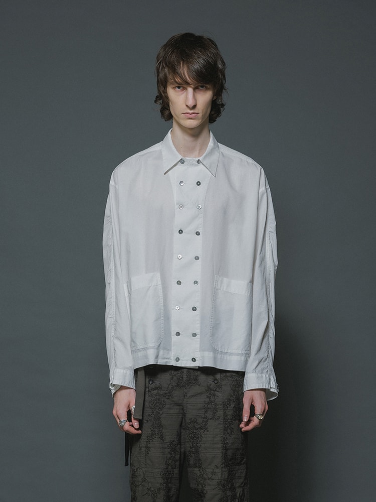 Main image of THE VIRIDI-ANNE 26SS Shirt Jacket