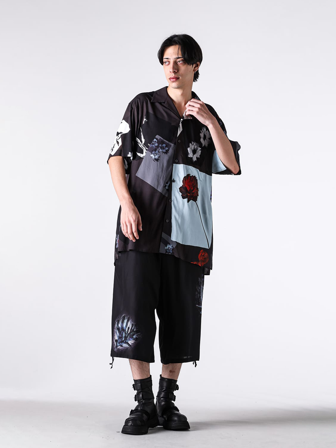 Full body image of Ground Y styling 4