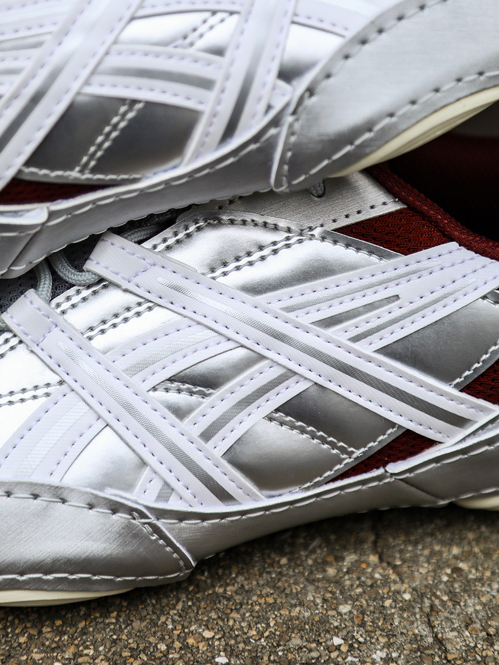 Styling images of the ASICS HYPERSYNC in Piedmont Gray