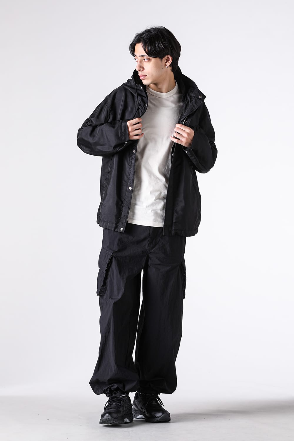Full body styling image 2 using the Ten C FAIR ANORAK