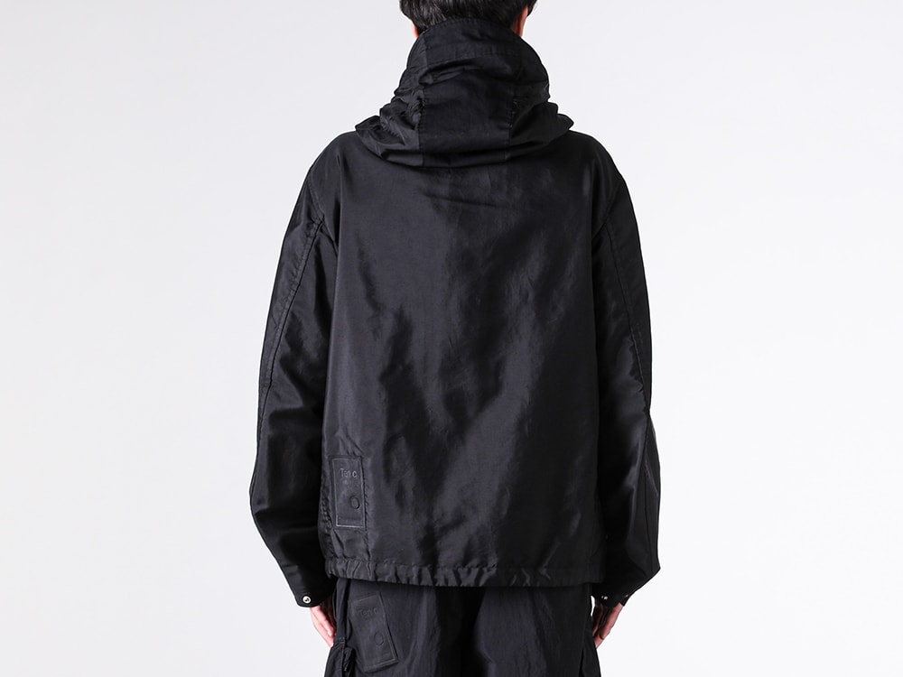 3D cutting image of the back of the Ten C FAIR ANORAK