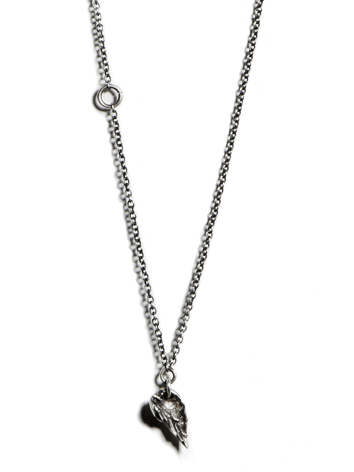 WERKSTATT:MÜNCHEN（ワークスタット・ミュンヘン） - ネックレス  - 7. chain mini eagle wing (Silver) / 品番: M7430