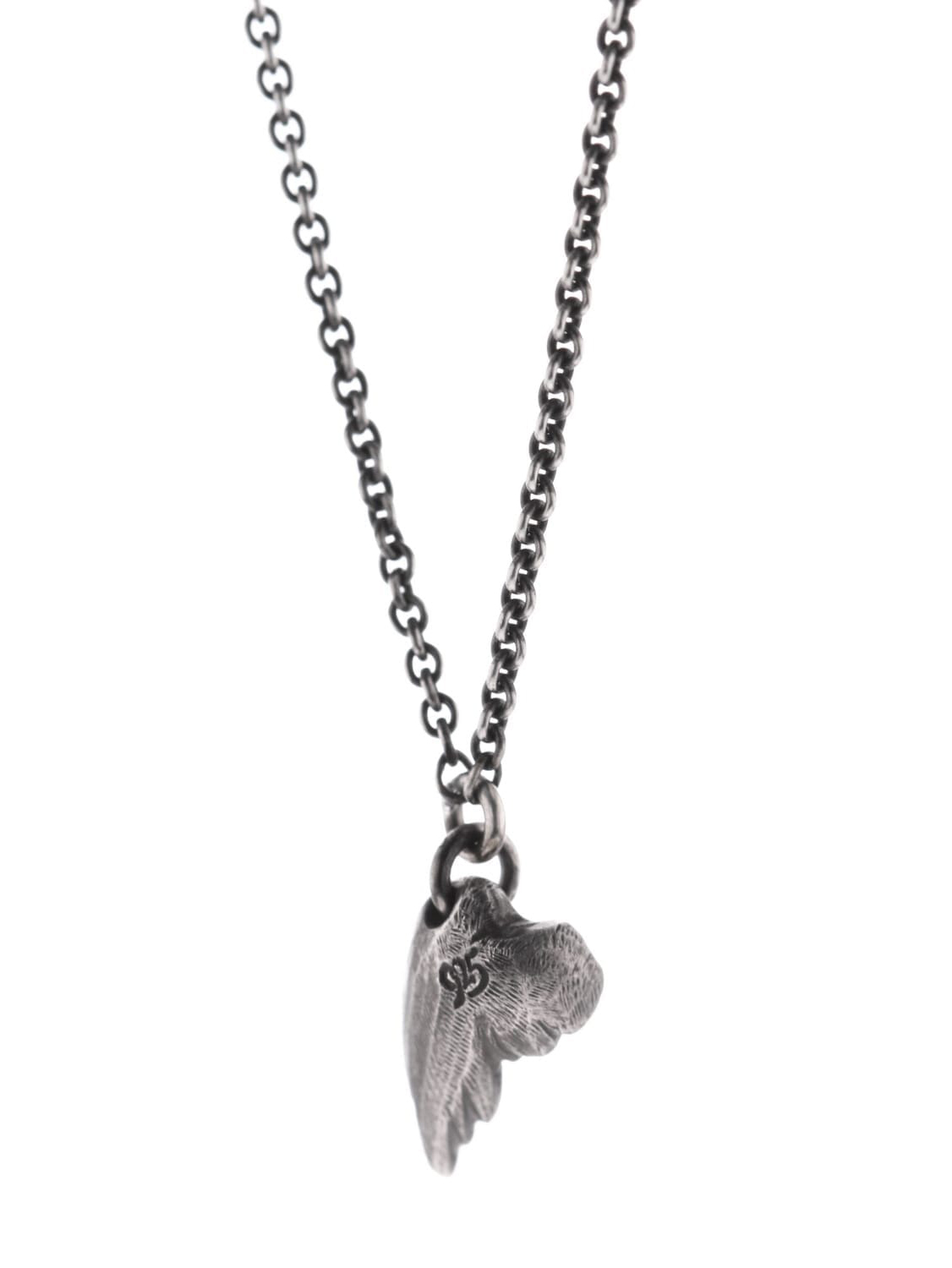 WERKSTATT:MÜNCHEN（ワークスタット・ミュンヘン） - ネックレス  - 7. chain mini eagle wing (Silver) / 品番: M7430