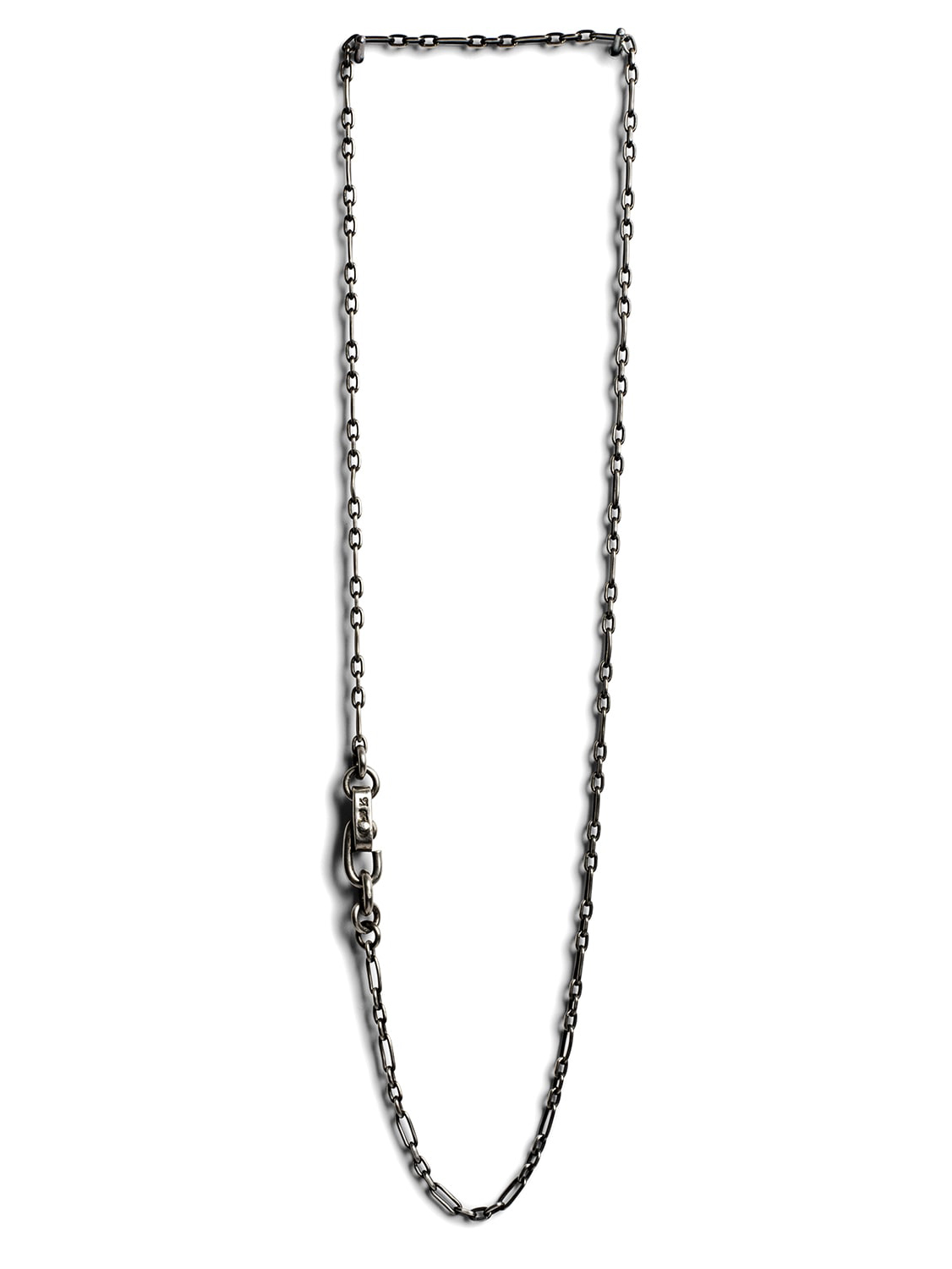 WERKSTATT:MÜNCHEN（ワークスタット・ミュンヘン） - ネックレス  - 8. necklace squeezed (Silver) / 品番: M3876