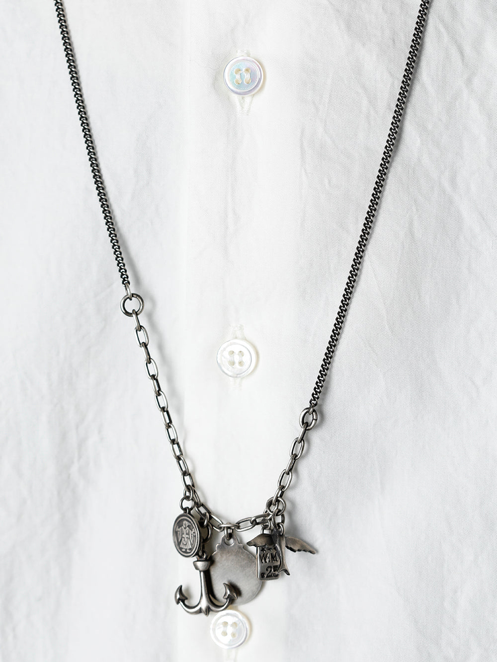 WERKSTATT:MÜNCHEN（ワークスタット・ミュンヘン） - ネックレス  - 9. necklace charms (Silver) / 品番: M3501