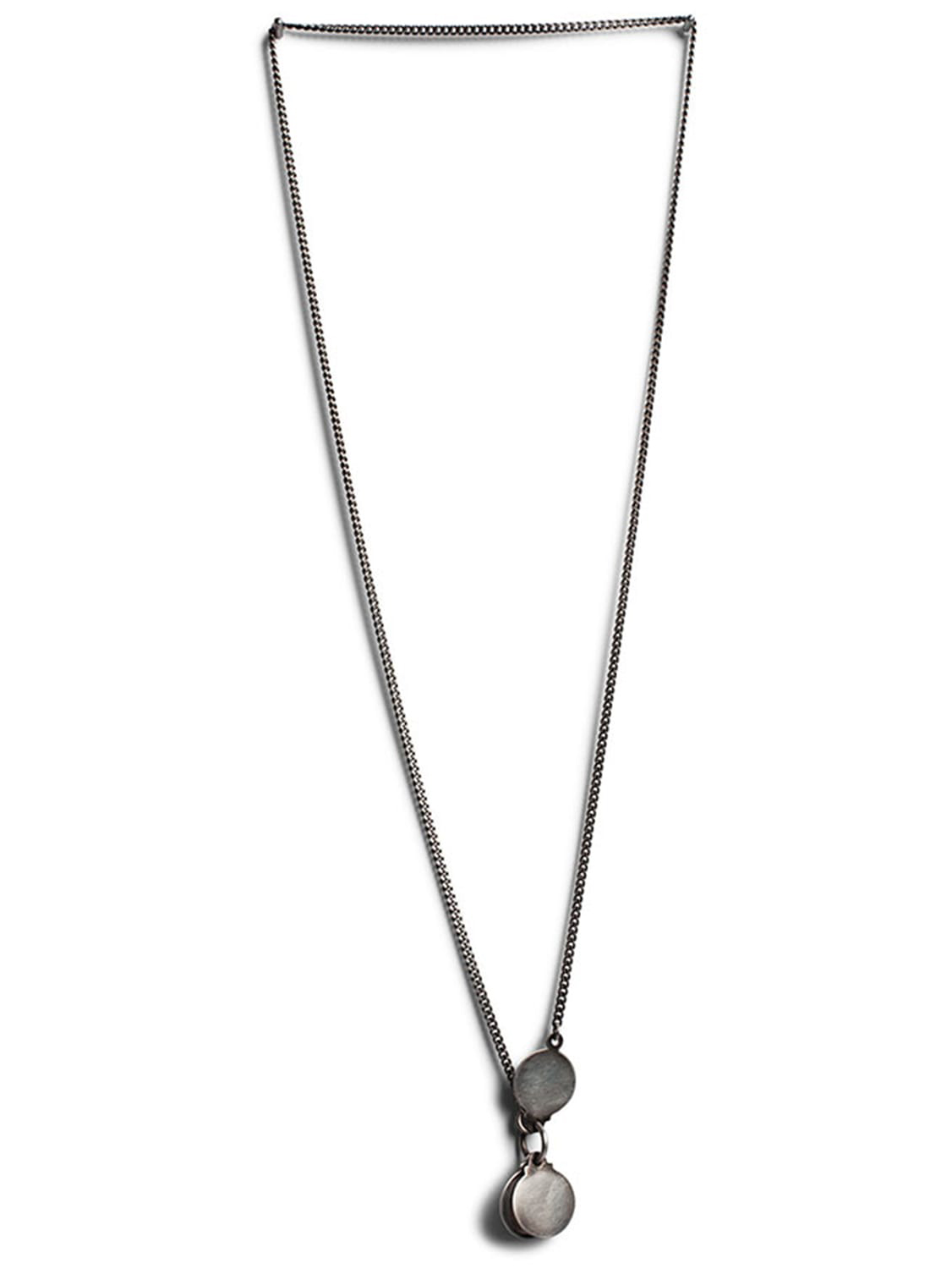 WERKSTATT:MÜNCHEN（ワークスタット・ミュンヘン） - ネックレス  - 10. necklace hidden plate (Silver) / 品番: M3005