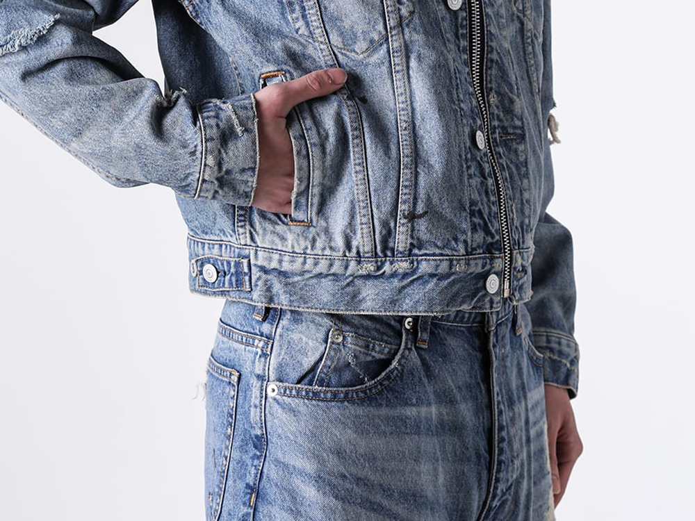 MASU 26SS MB ZIP-UP DENIM JACKET：岡山産13ozデニムの構造と天使の