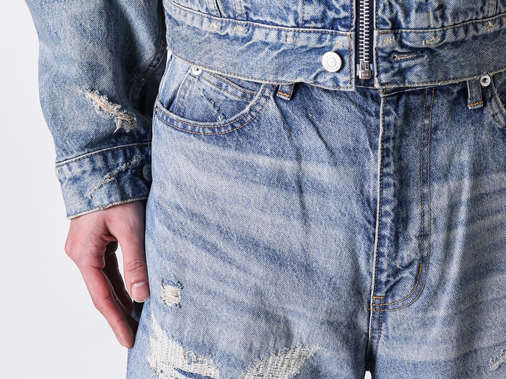 MASU 26SS MB ZIP-UP DENIM JACKET：岡山産13ozデニムの構造と天使の