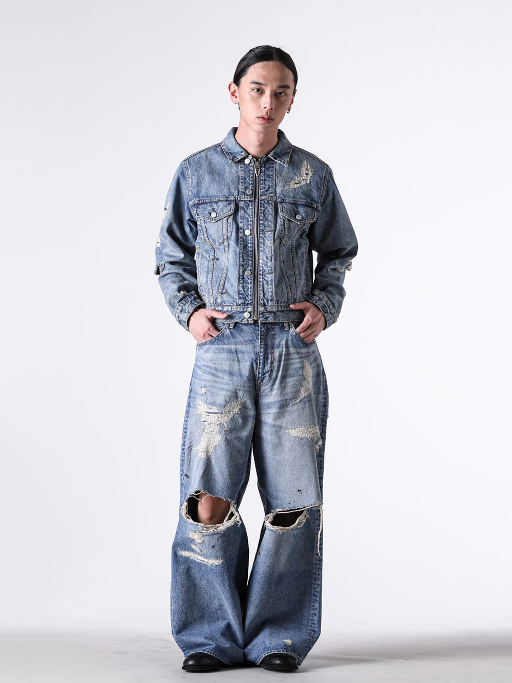 MASU 26SS MB ZIP-UP DENIM JACKET：岡山産13ozデニムの構造と天使の