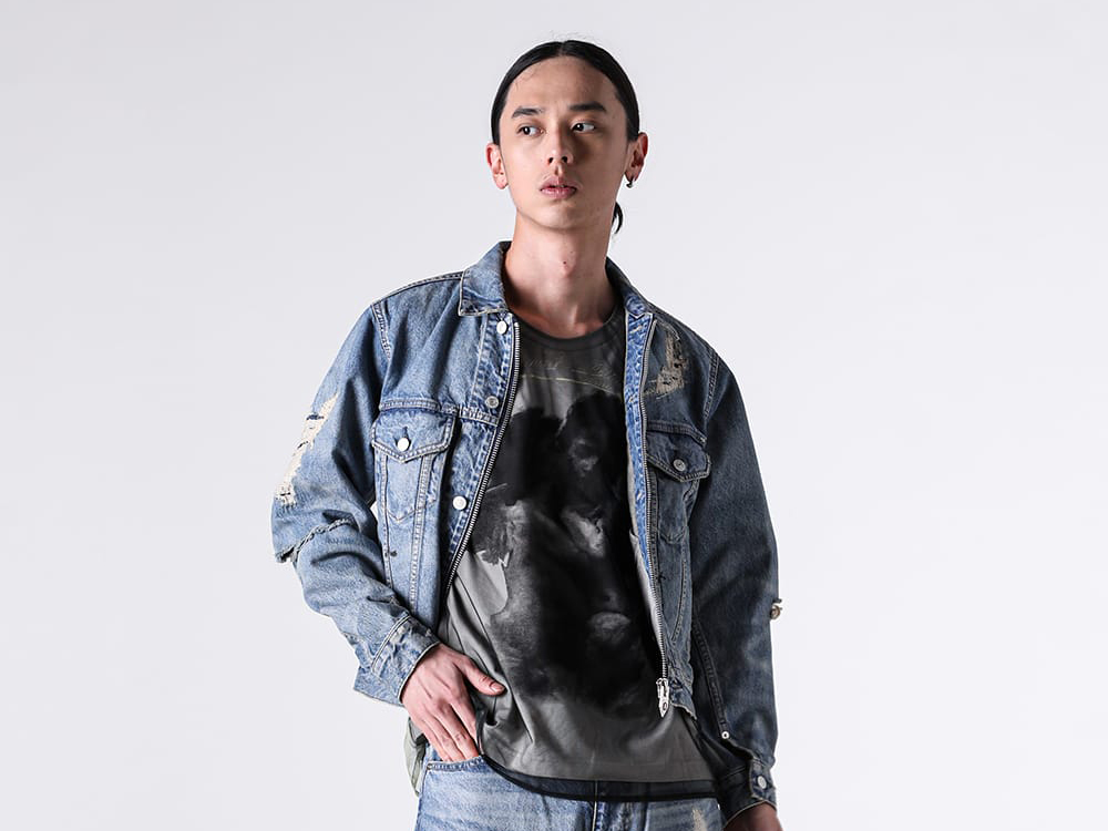 MASU 26SS MB ZIP-UP DENIM JACKET：岡山産13ozデニムの構造と天使の