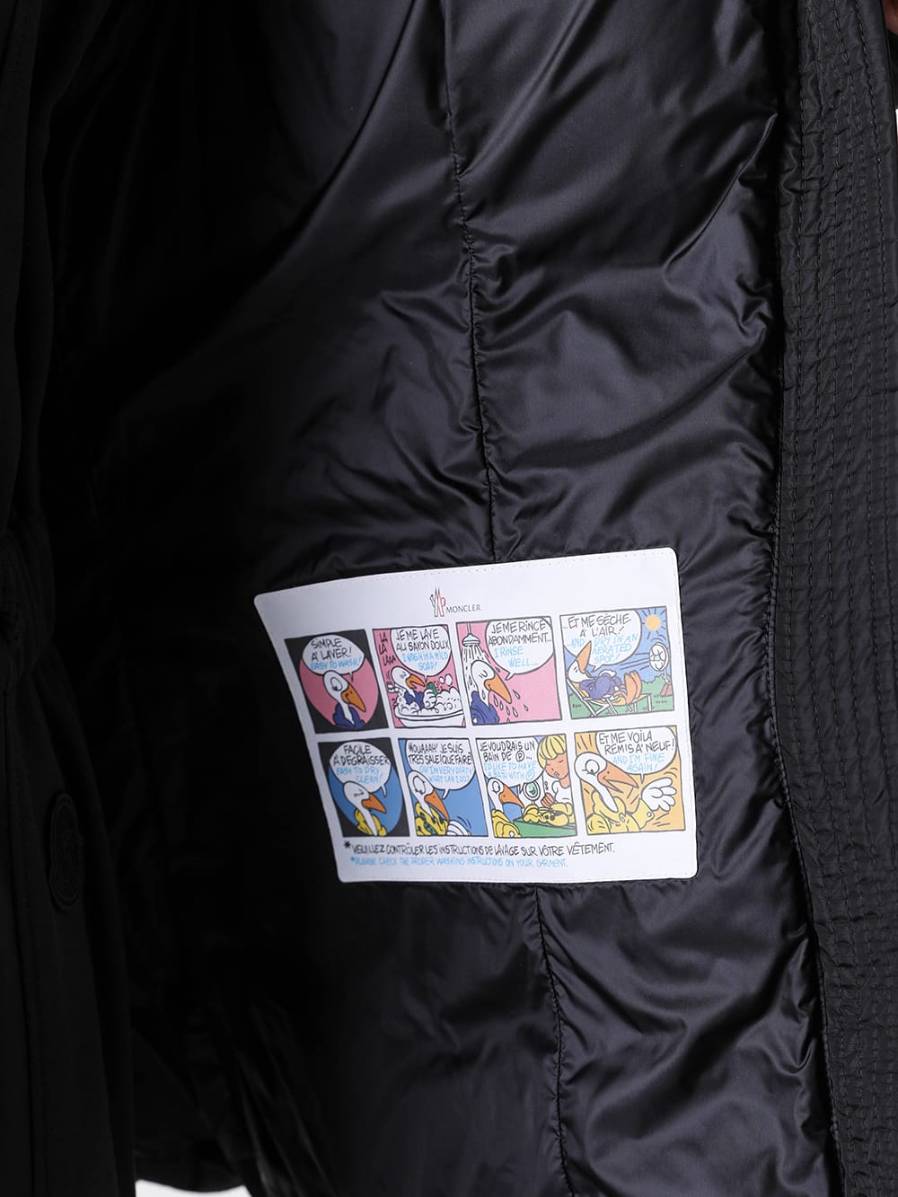 MONCLER Down Jacket Size Guide - Comic Label Image