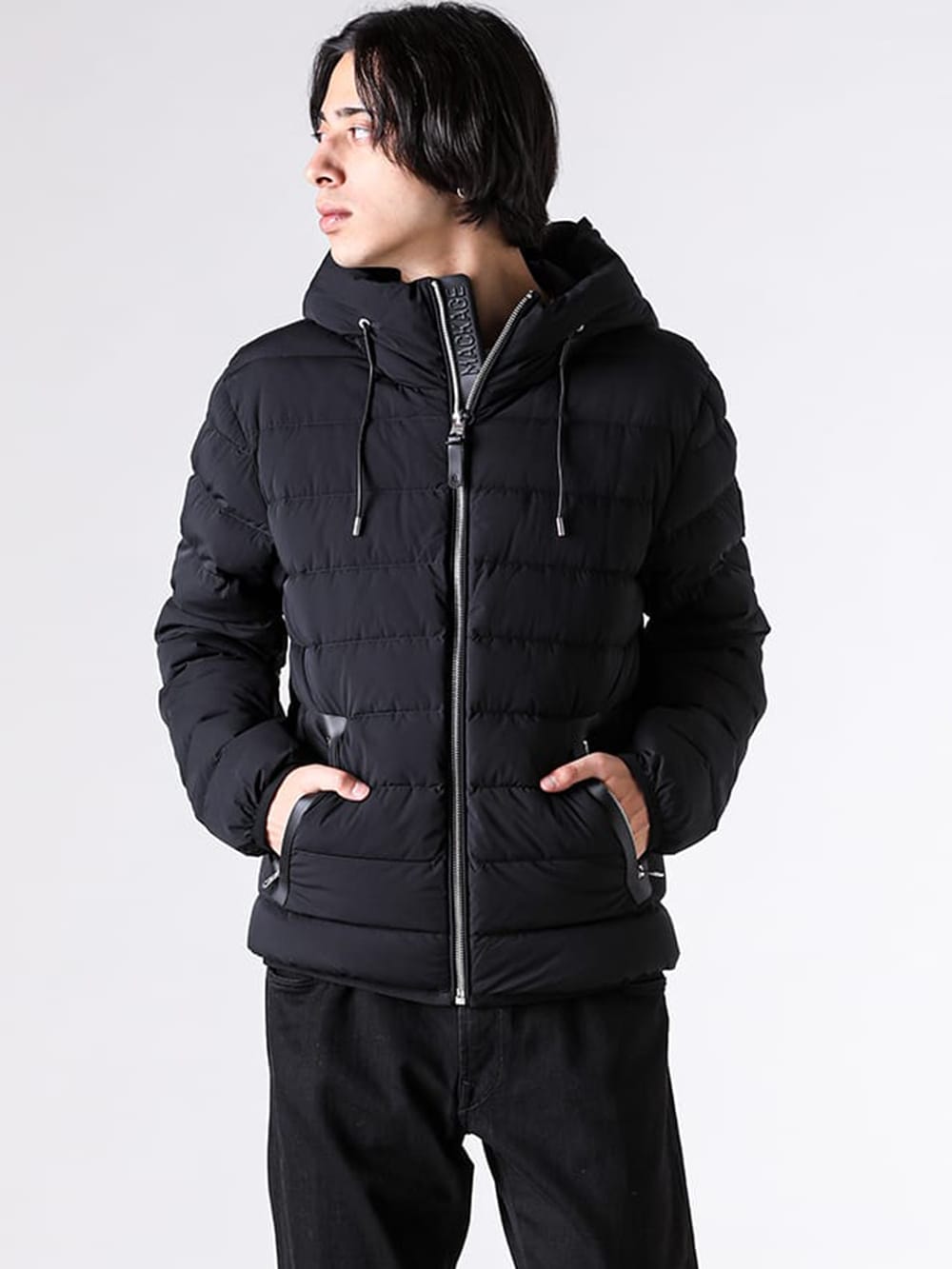 Comparison image showing models wearing different sizes