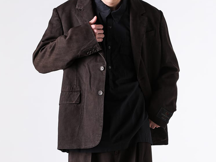 doublet 26SS テーラードジャケット 奄美大島の泥染めと洗えるウールの