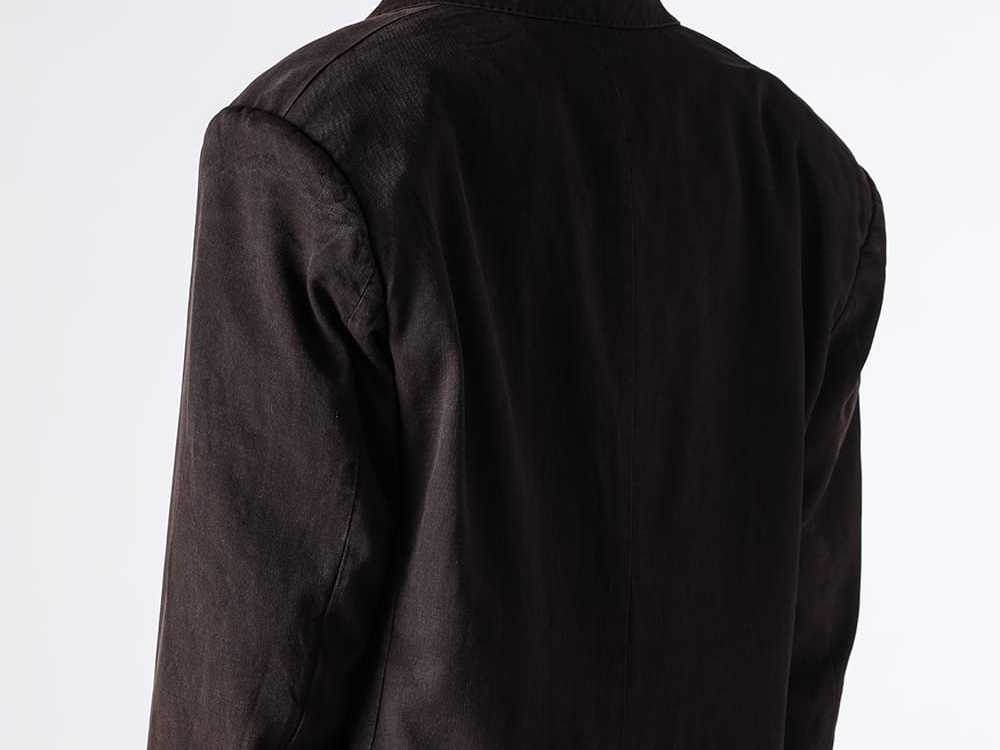 doublet 26SS テーラードジャケット 奄美大島の泥染めと洗えるウールの