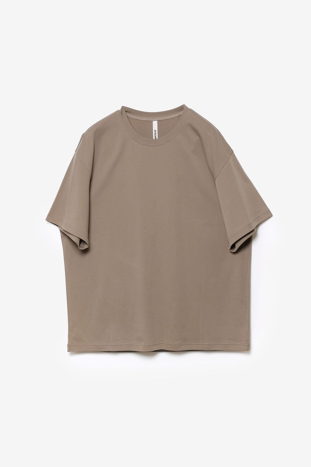 コットンダブルフェイス オーバーサイズTシャツ(AJ61-049)の正面画像