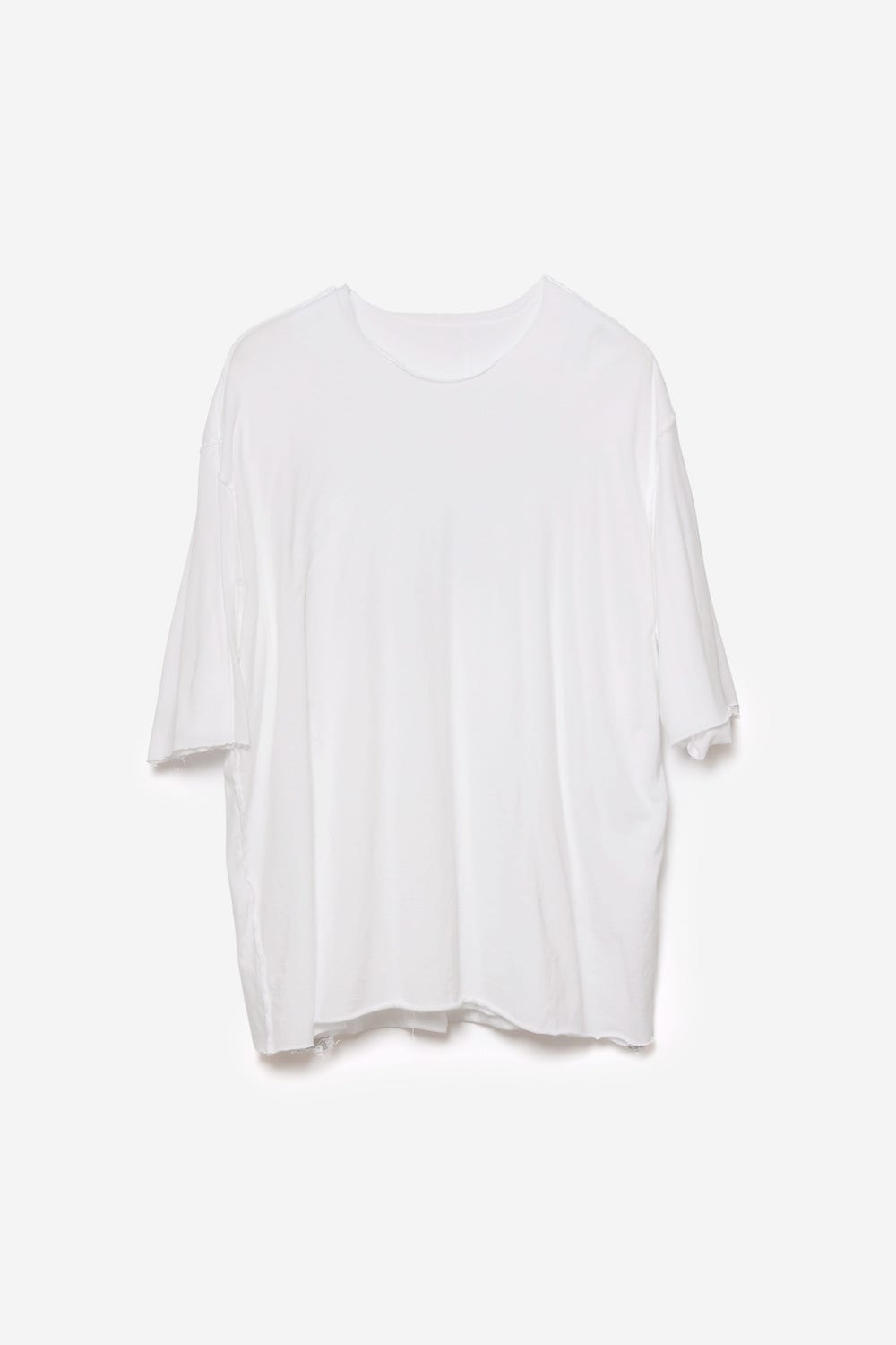 ピマコットンジャージー オーバーサイズレイヤードTシャツ(AJ61-074)の正面画像