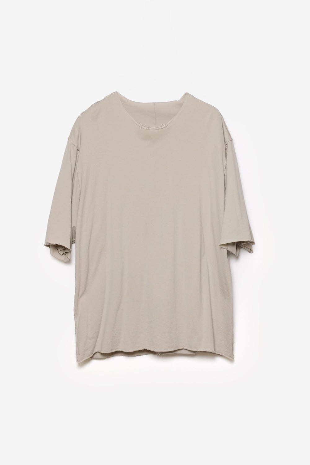ピマコットンジャージー オーバーサイズレイヤードTシャツ(AJ61-074)の正面画像