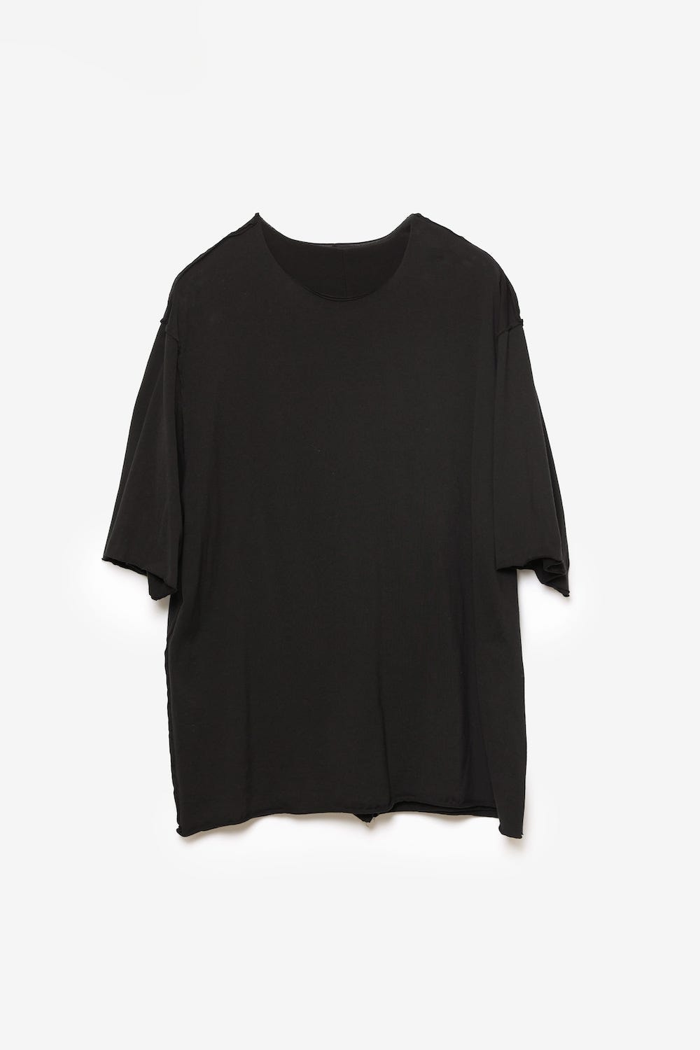 ピマコットンジャージー オーバーサイズレイヤードTシャツ(AJ61-074)の正面画像