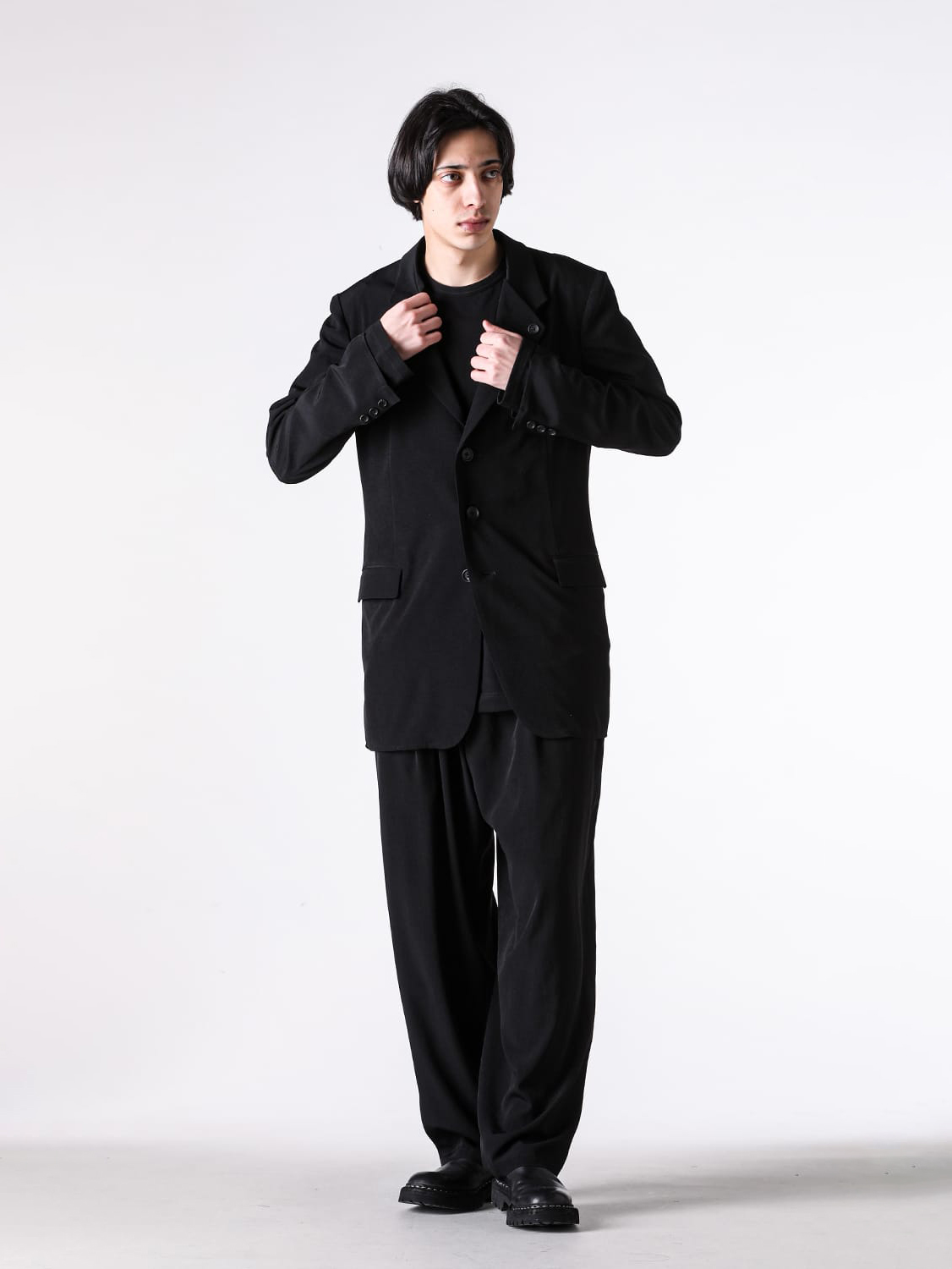 Yohji Yamamoto POUR HOMME 26SS ジャケット シルク羽二重とTa