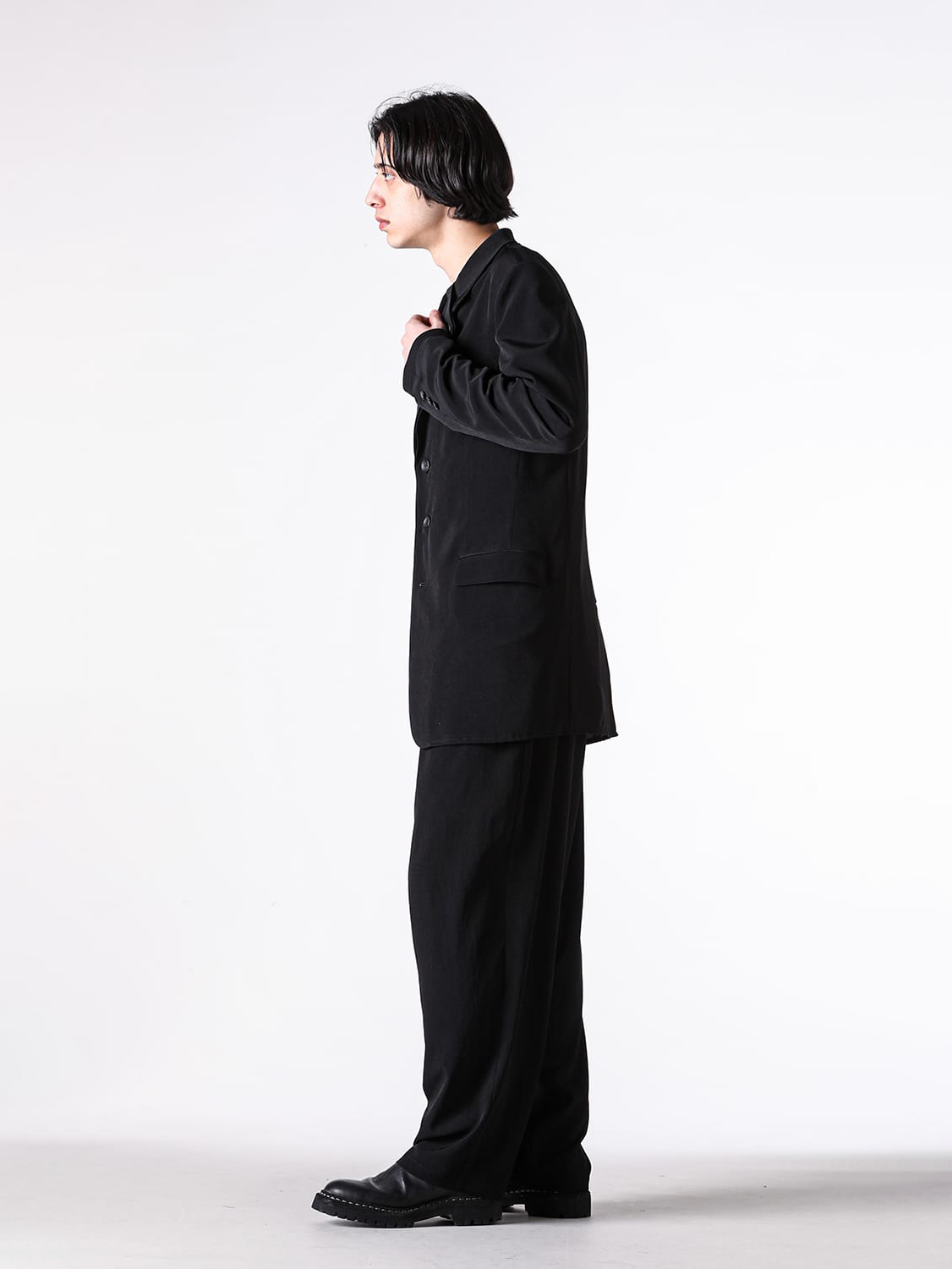 Yohji Yamamoto POUR HOMME 26SS ジャケット シルク羽二重とTa