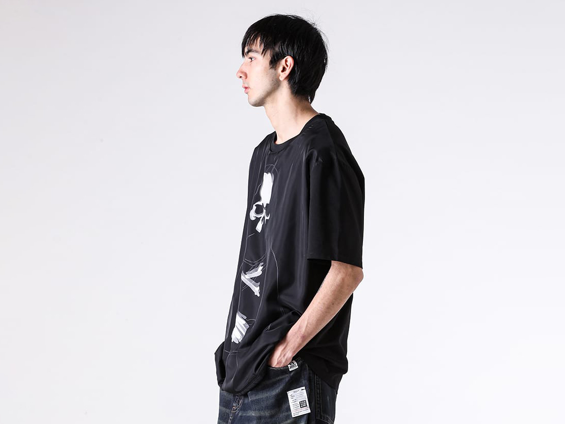 TRIPPY ART TEE MONALIZA (TS003) Visual Fluctuation Created by Layering Fabrics