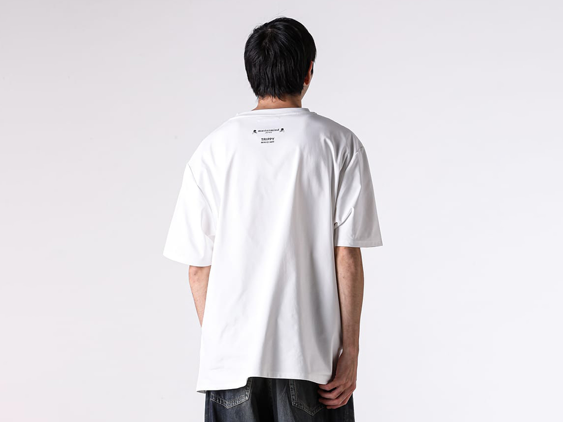 TRIPPY ART TEE MONALIZA (TS003) Visual Fluctuation Created by Layering Fabrics