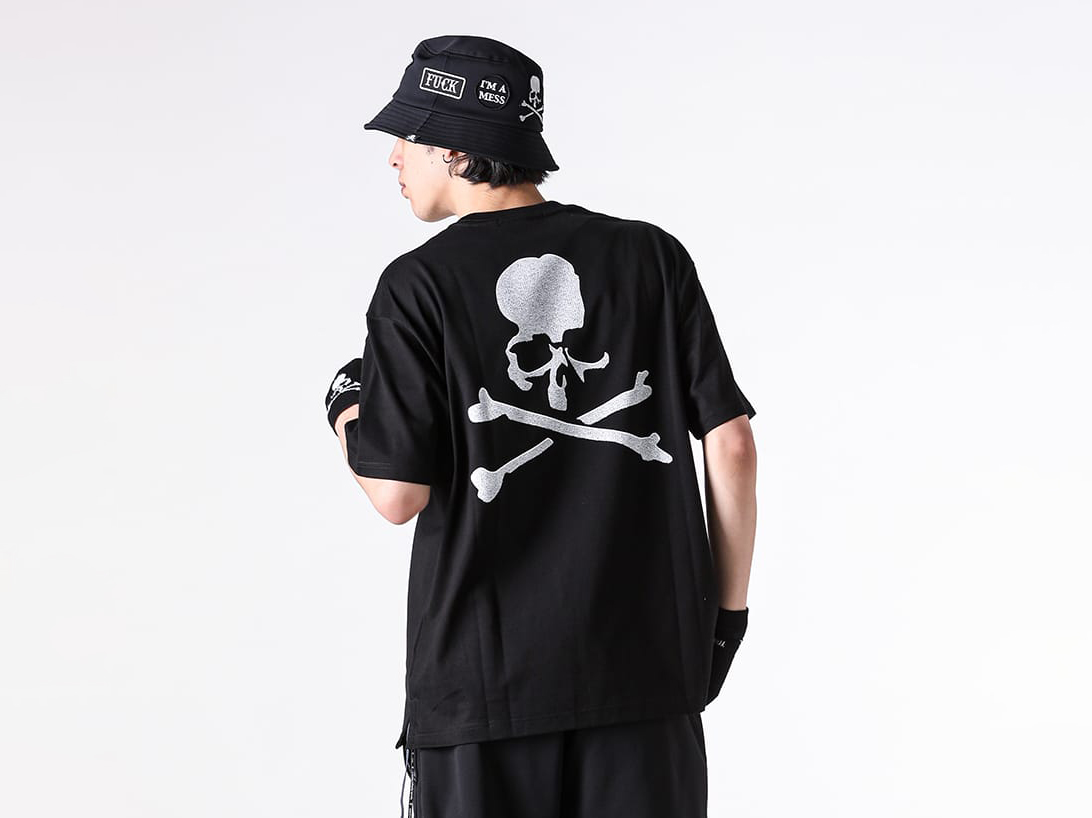 OG EMBROIDERY-ISH SS TEE (TS121) Graphic Expression Reminiscent of Embroidery