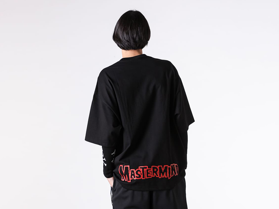 CULT PUNK SS TEE (TS138) Large Skull Graphic with Striking Red Lettering