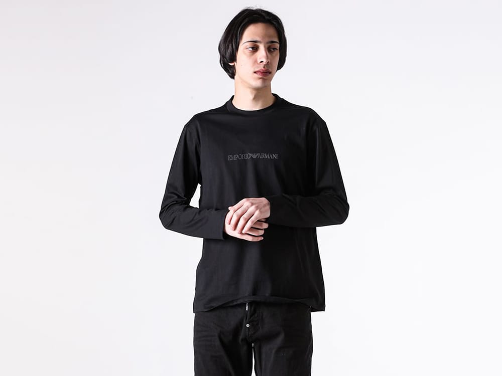 エンポリオアルマーニ Tシャツ特集｜26SSメンズ半袖・ロンTをご紹介