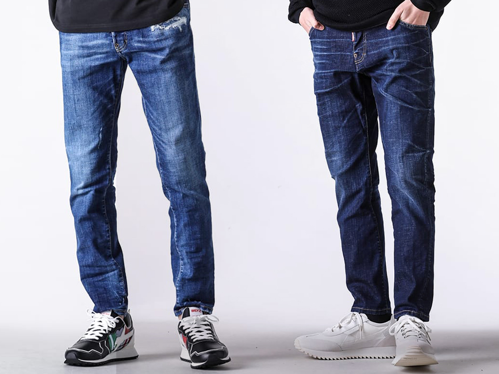DSQUARED2の他モデルとの比較がわかる画像