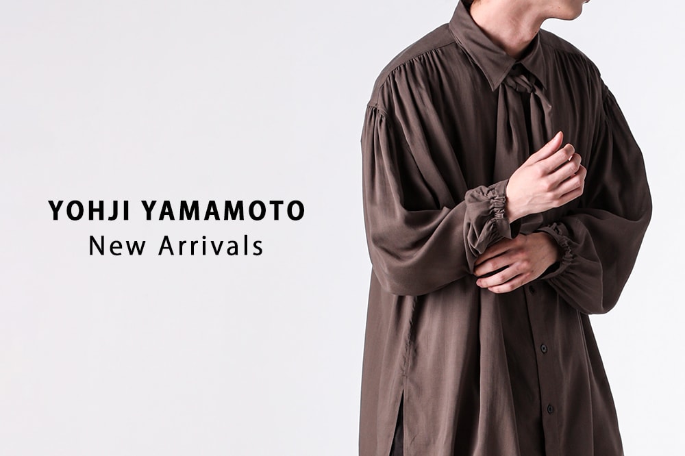 入荷情報】Yohji Yamamoto 26-27AW からベーシックなジャケットや
