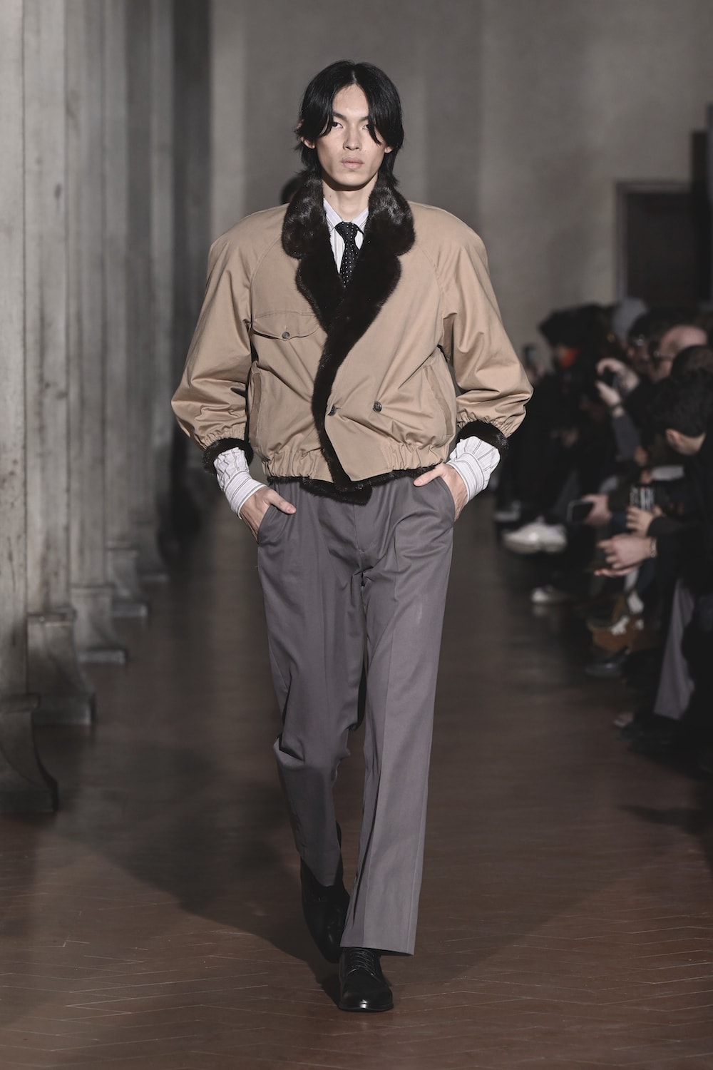 新規取扱】SOSHIOTSUKI 26-27AW 和服構造と西洋テーラリングの融合