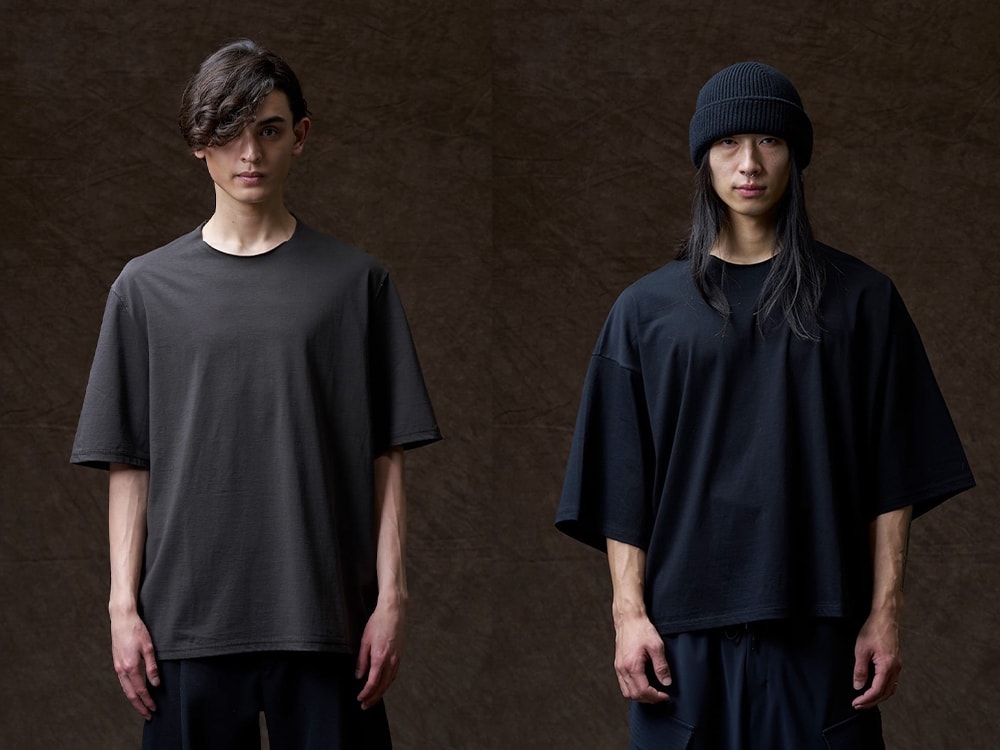 DEVOA カットソー DEVOA 26-27AW Short sleeve cotton jersey：40番手コットンジャージー