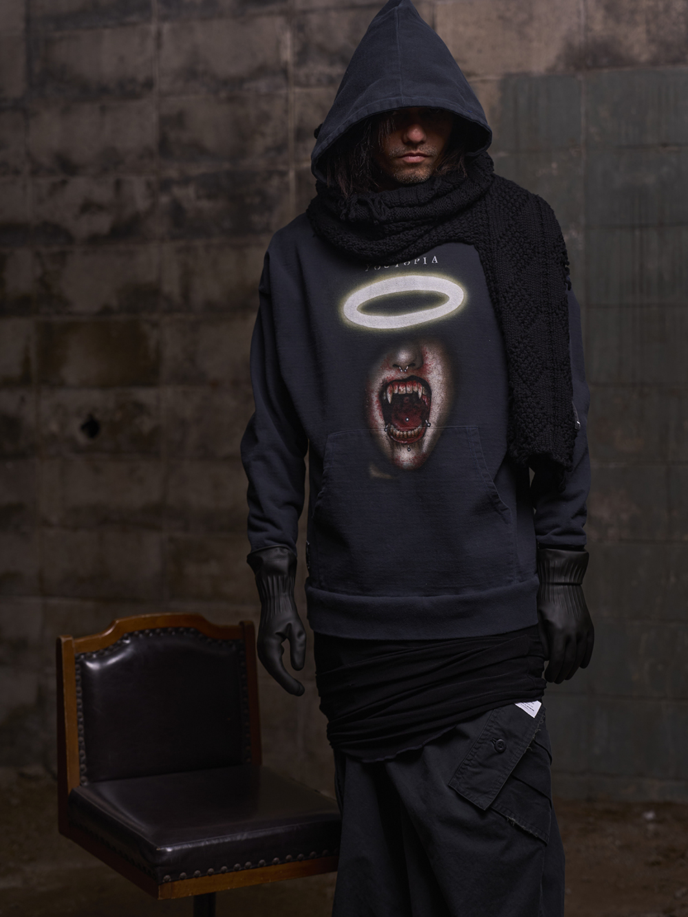 TALKING ABOUT THE ABSTRACTION 2026AW パンク意匠と転写プリントの