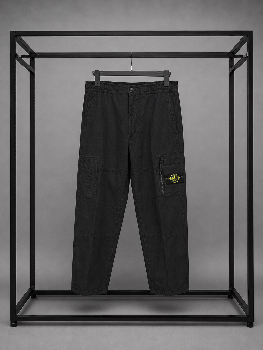 Image of cargo pants with a beautiful tapered silhouette
