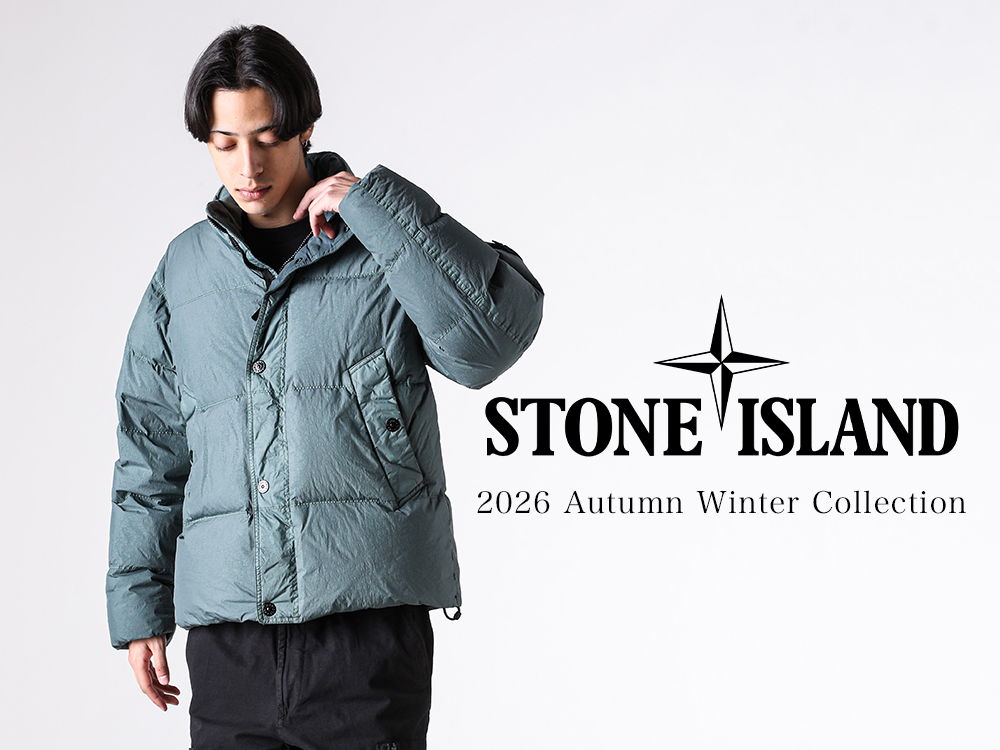 STONE ISLAND 26AW: New Collection Featuring Garment-Dyed Shading and High-Performance Fabrics