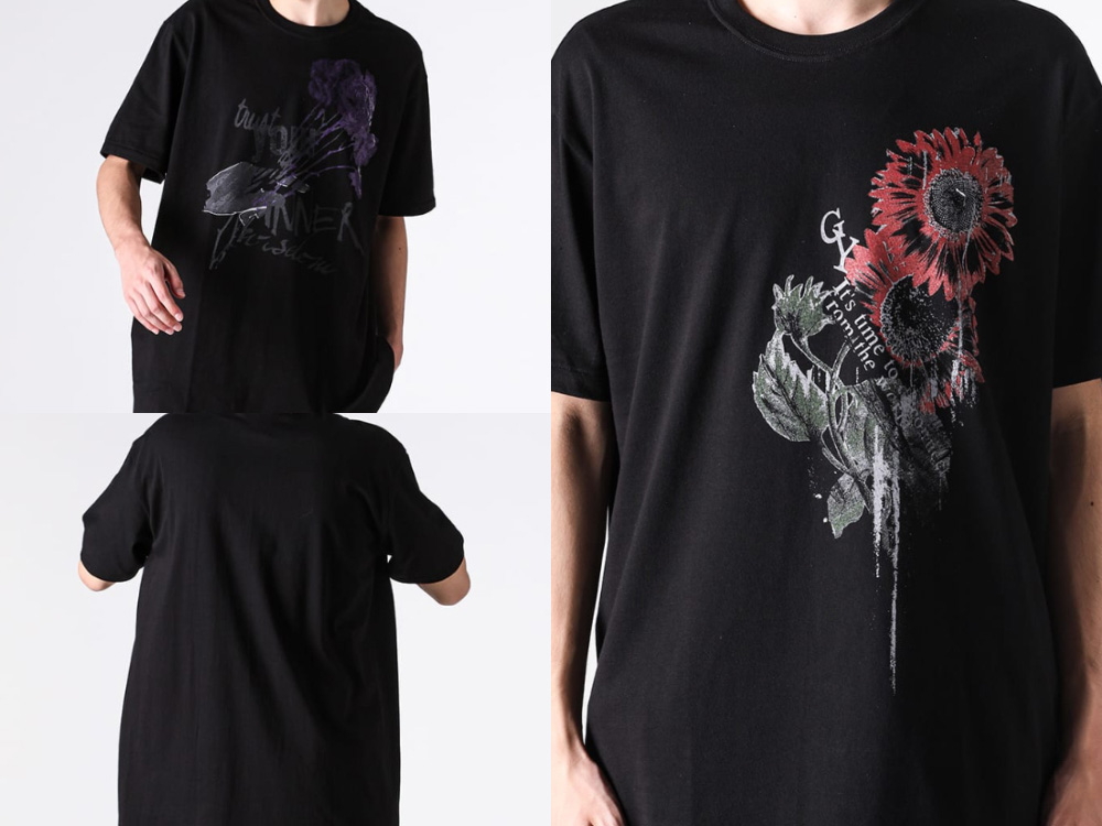 Ground Y 26SS 新作Tシャツ4型 ユニセックスな空間設計とコットン天竺