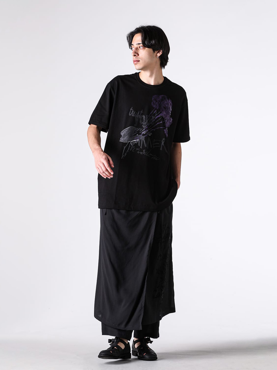 Ground Y 26SS 新作Tシャツ4型 ユニセックスな空間設計とコットン天竺