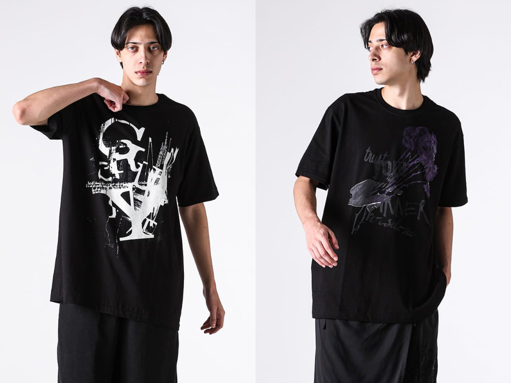 Ground Y 26SS 新作Tシャツ4型 ユニセックスな空間設計とコットン天竺