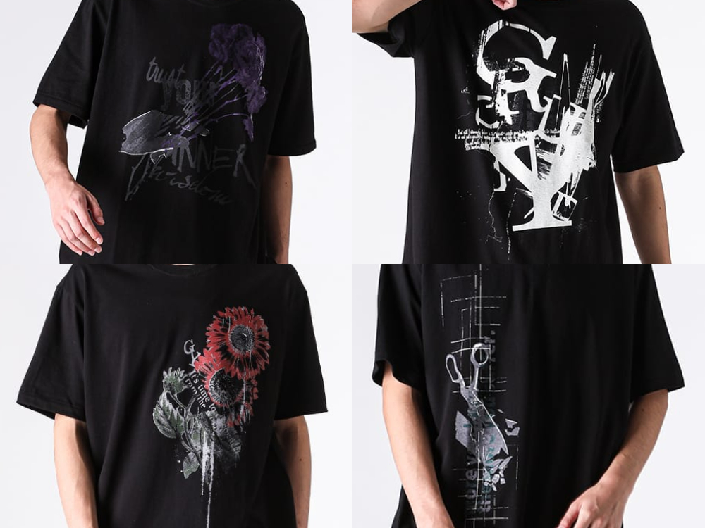 【極美品】24SS　GroundY　グラウンドワイ　ブロードダッフルフードシャツ Ground Y 26SS Tシャツ4型：グラウンドワイが提案するユニセックスな