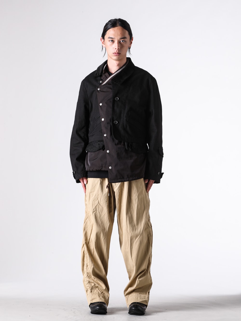 【COYSEIO】 パッカリングパンツ ブラック 入荷情報】kolor 26-27AWから定番のパッカリングパンツや