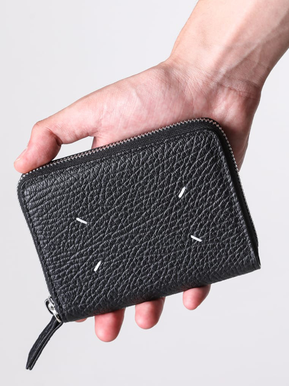 Maison Margiela WALLET ZIP AROUND CONTINENTAL SMALL