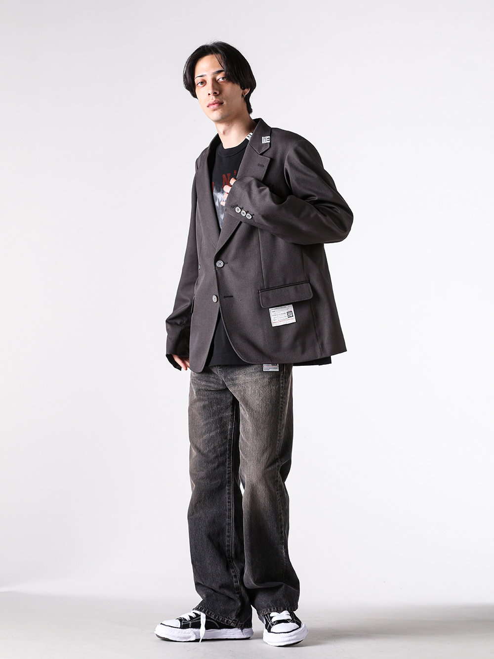 Maison MIHARA YASUHIRO 2026AW SWITCH FRONT BLAZER：セットアップで