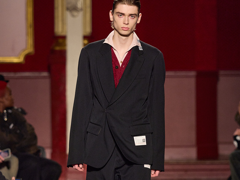 Maison MIHARA YASUHIRO 2026AW SWITCH FRONT BLAZER：セットアップで