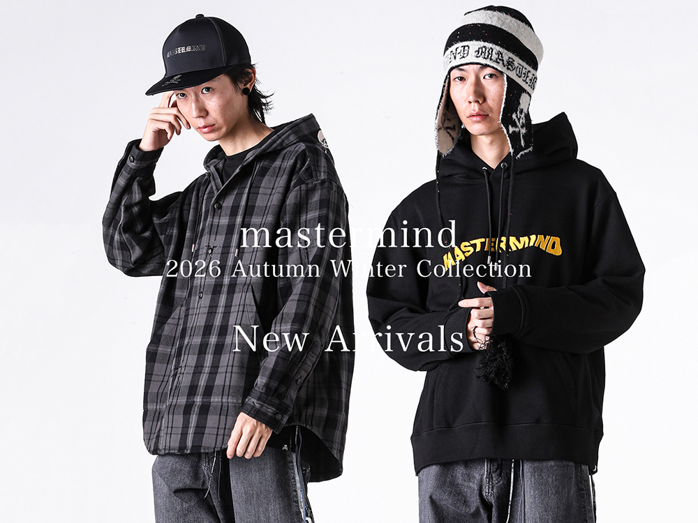 mastermind（マスターマインド）2026-27AW新作15型が入荷 -FASCINATE