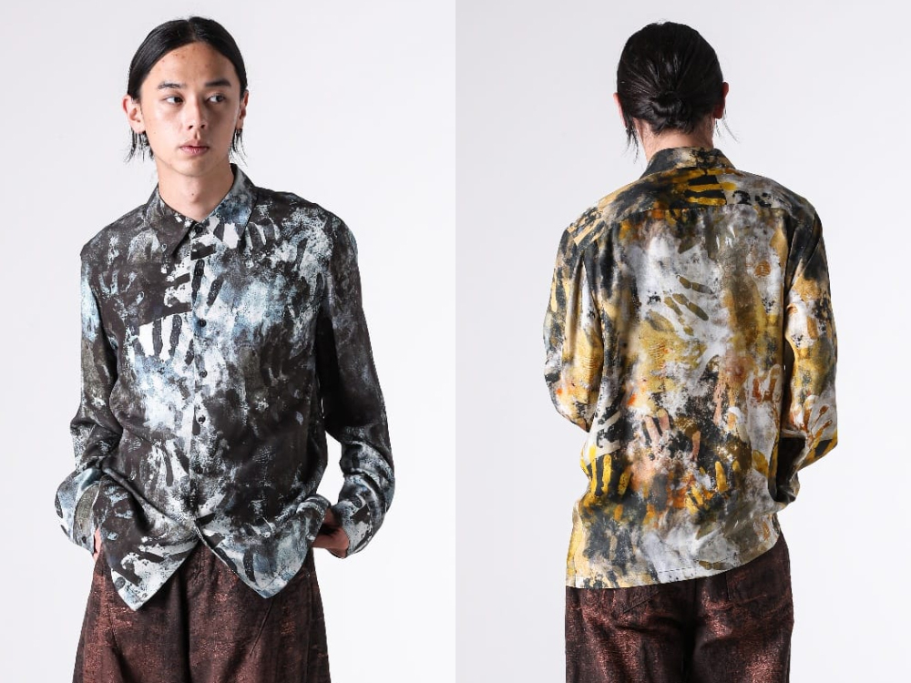 TAAKK 26-27AW ハンドモチーフシルクシャツの特徴とスタッフ別サイズ