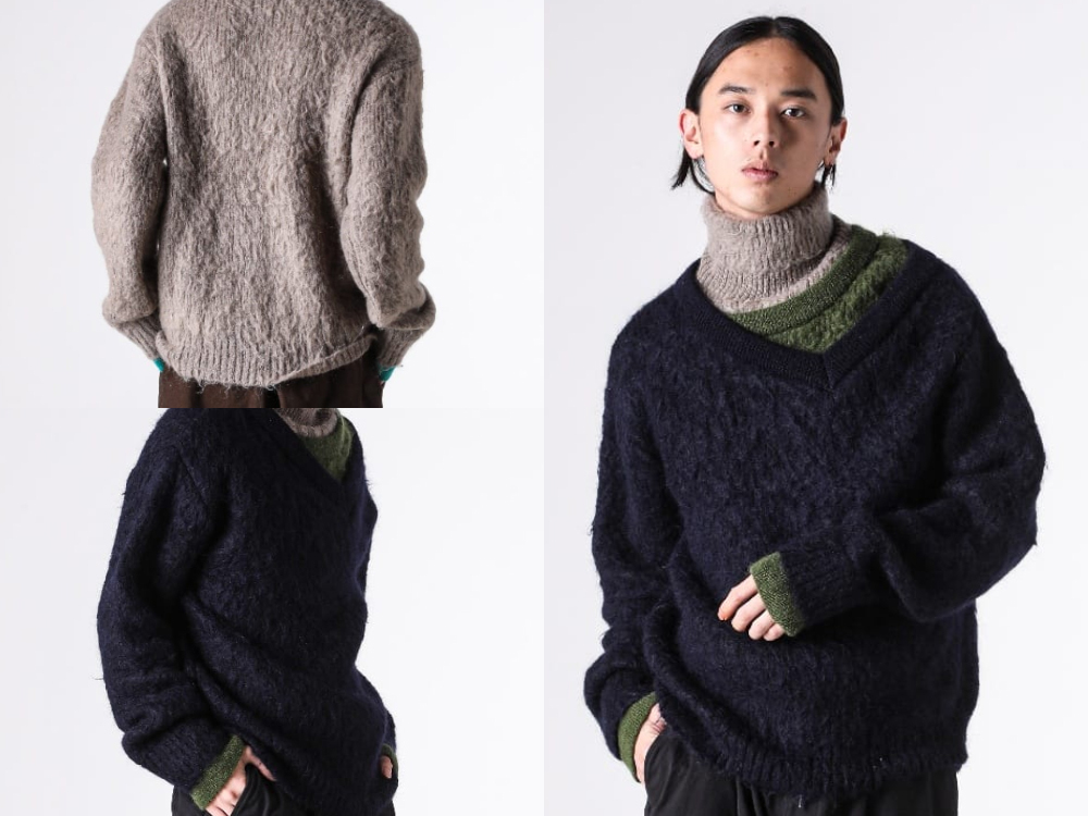 kolor(カラー) 26AW新作 ドッキングニットの魅力とサイズ感 -FASCINATE