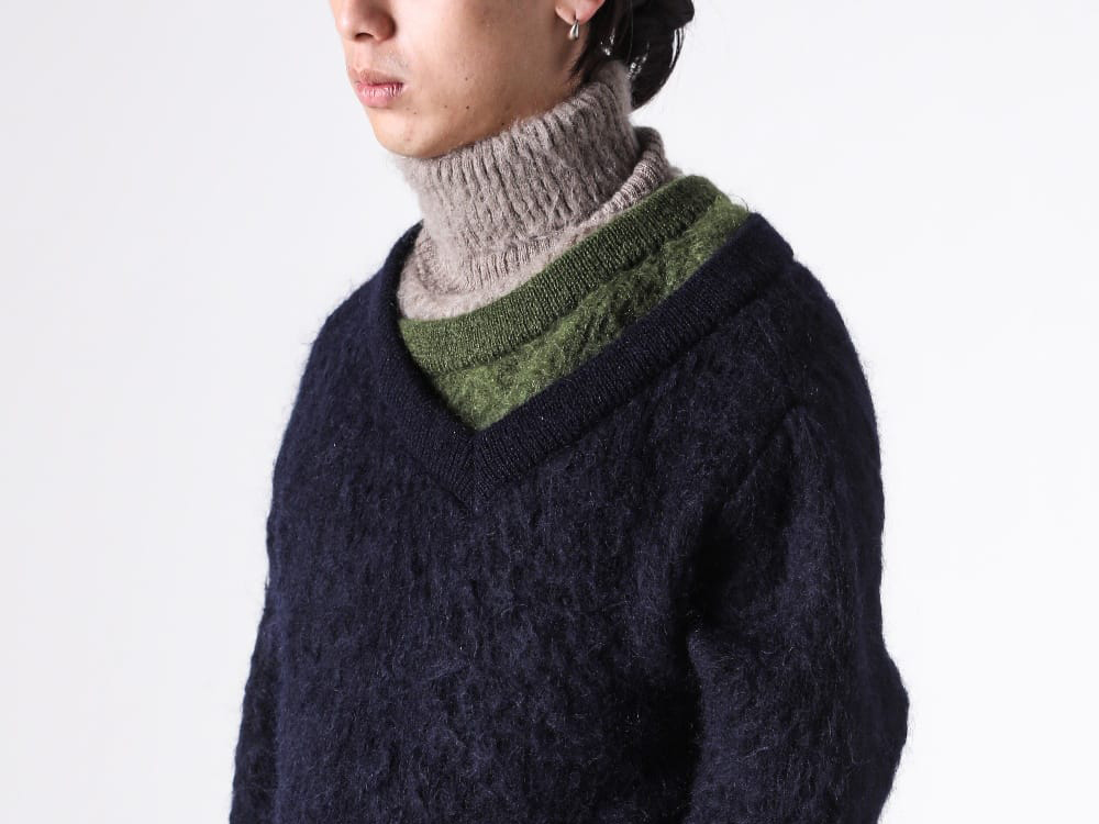 kolor(カラー) 26AW新作 ドッキングニットの魅力とサイズ感 -FASCINATE