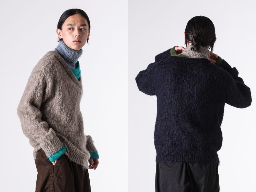 kolor(カラー) 26AW新作 ドッキングニットの魅力とサイズ感 -FASCINATE