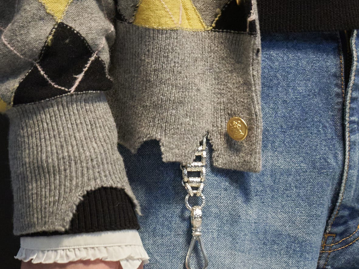 MASU Diamond Scraped Sweater Guide -FASCINATE